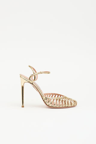 Aquazzura Leather Sweet Surrender Pump