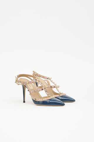 Valentino Patent Rockstud Pump