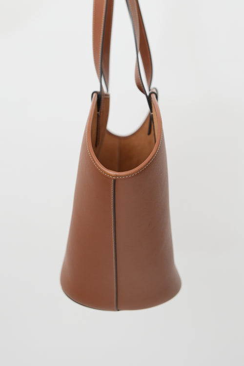 Celine 2022 Leather Couffin Triomphe Bag
