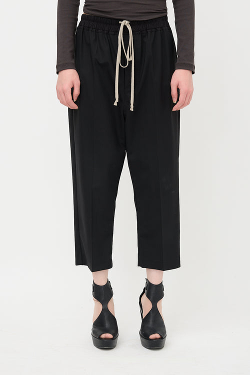 Rick Owens FW 2019 Wool Cropped Pant