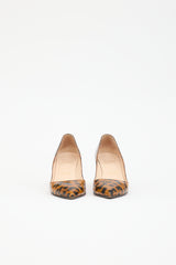 Christian Louboutin Patent Printed Pump