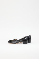 Ferragamo Patent Vara Bow Pump
