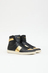 Saint Laurent Leather SL/10H Court Sneaker