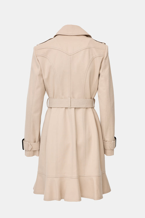 Burberry Wool Trench Coat