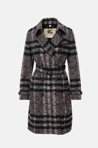 Burberry Wool & Cashmere Trench Coat