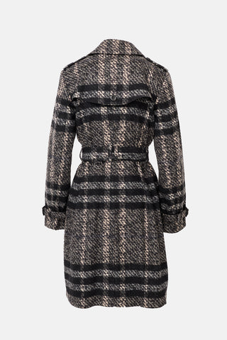 Burberry Wool & Cashmere Trench Coat