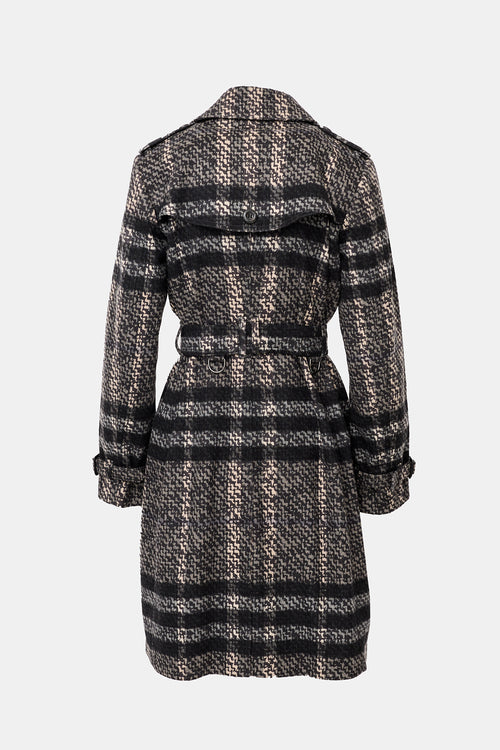 Burberry Wool & Cashmere Trench Coat