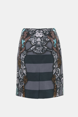 Prada SS 2010 Printed Skirt