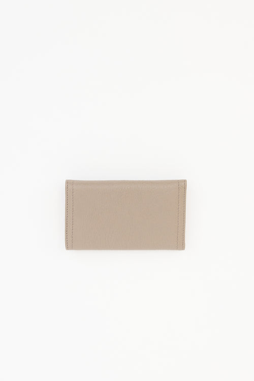 Prada Vitello Daino Leather Key Holder