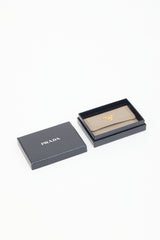 Prada Vitello Daino Leather Key Holder