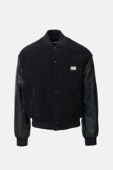 Dolce & Gabbana Wool Bouclé Bomber Jacket