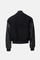 Dolce & Gabbana Wool Bouclé Bomber Jacket