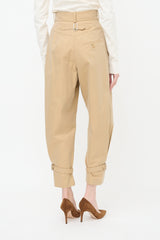 McQueen Twill Tapered Leg Trouser
