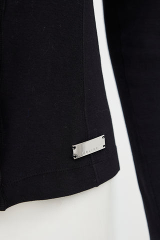 Celine Jersey Embroidered Cardigan