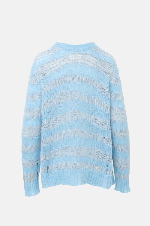Acne Studios Distressed Oversized Sweater
