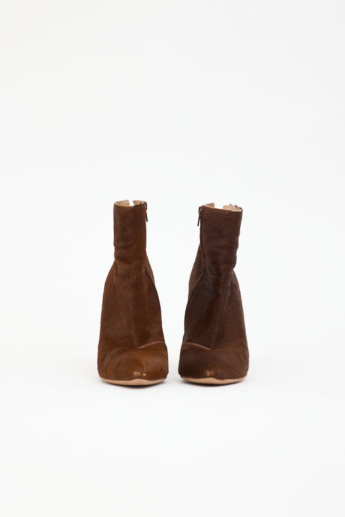 Maison Margiela Hair Ankle Boot