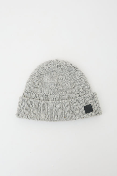 Louis Vuitton Cashmere Damier Beanie