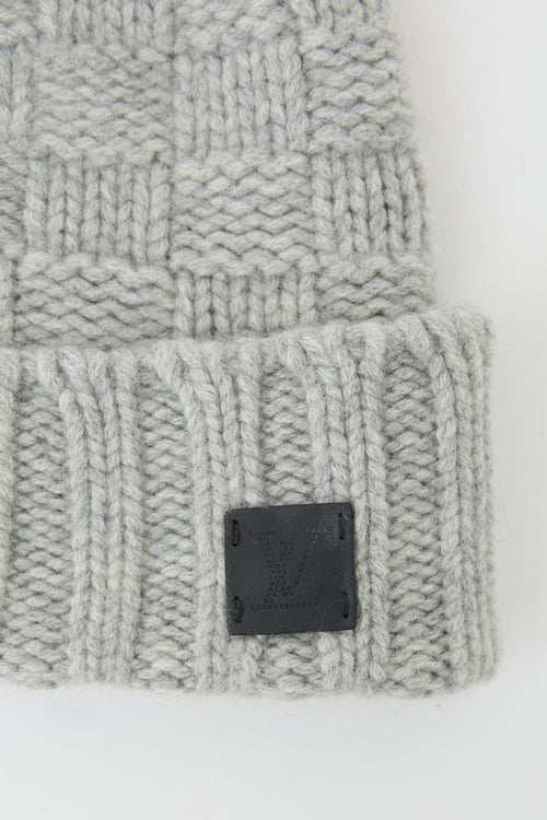 Louis Vuitton Cashmere Damier Beanie