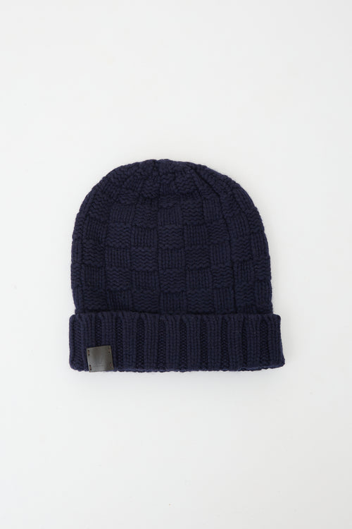 Louis Vuitton Cashmere Damier Beanie