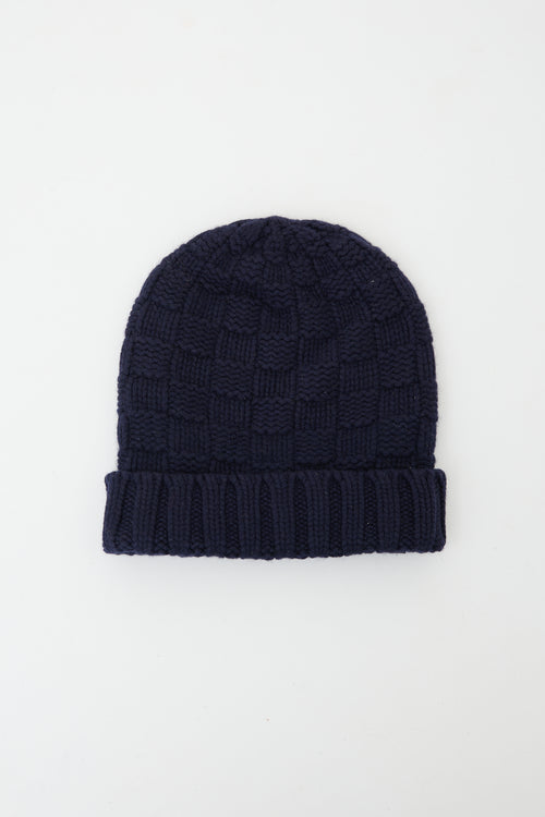 Louis Vuitton Cashmere Damier Beanie