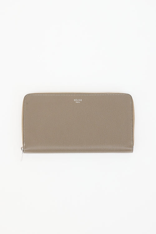 Celine 2015 Leather Continental Wallet