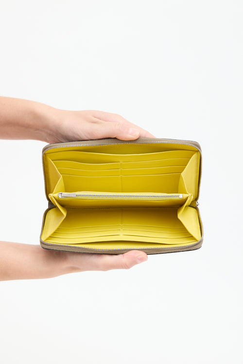 Celine 2015 Leather Continental Wallet