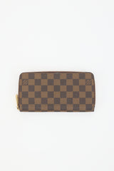 Louis Vuitton 2013 Damier Ebene Continental Wallet