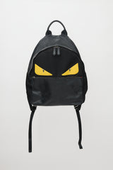 Fendi Leather & Nylon Monster Backpack