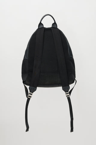 Fendi Leather & Nylon Monster Backpack