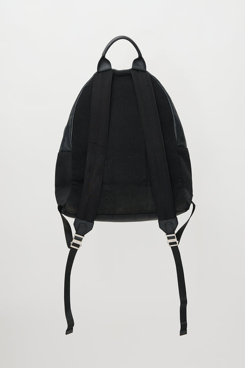 Fendi Leather & Nylon Monster Backpack
