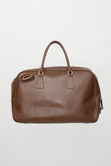 Prada Leather Travel Bowler Bag