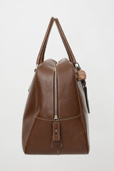 Prada Leather Travel Bowler Bag