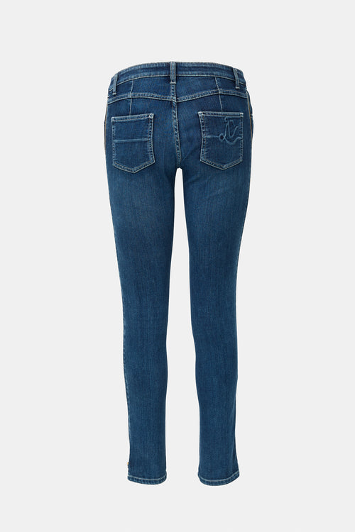 Louis Vuitton Side Zip Slim Leg Jeans