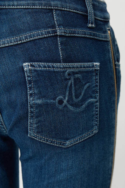 Louis Vuitton Side Zip Slim Leg Jeans