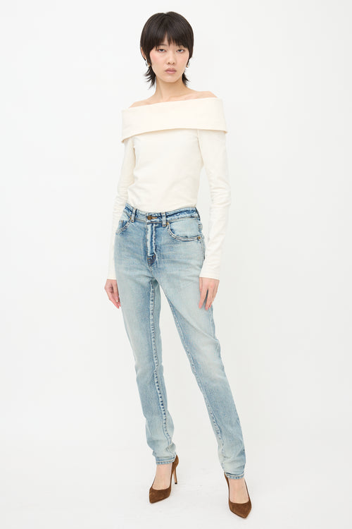 Saint Laurent Slim Leg Jeans