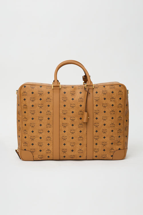 MCM Visetos Ottomar Suitcase