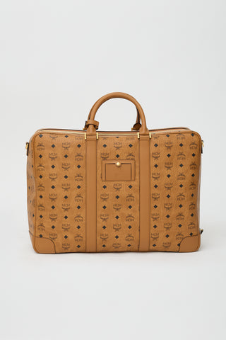 MCM Visetos Ottomar Suitcase