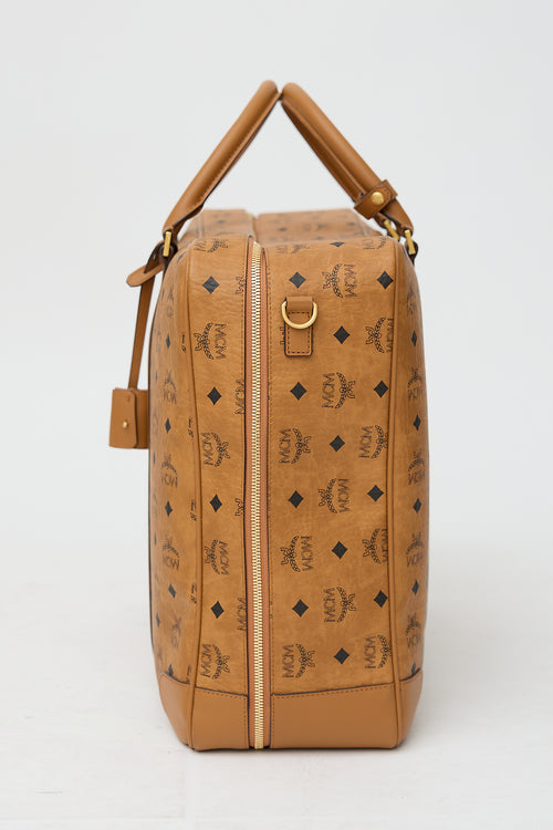 MCM Visetos Ottomar Suitcase