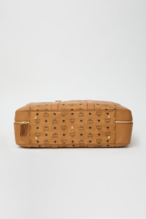 MCM Visetos Ottomar Suitcase