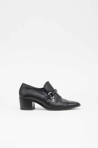 Chanel Leather Loafer Heel