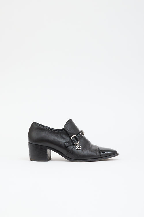 Chanel Leather Loafer Heel