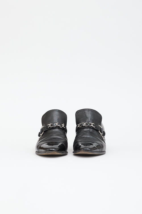 Chanel Leather Loafer Heel
