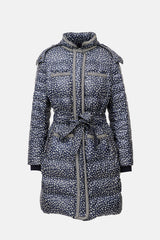 Tory Burch Down Printed Puffer Coat