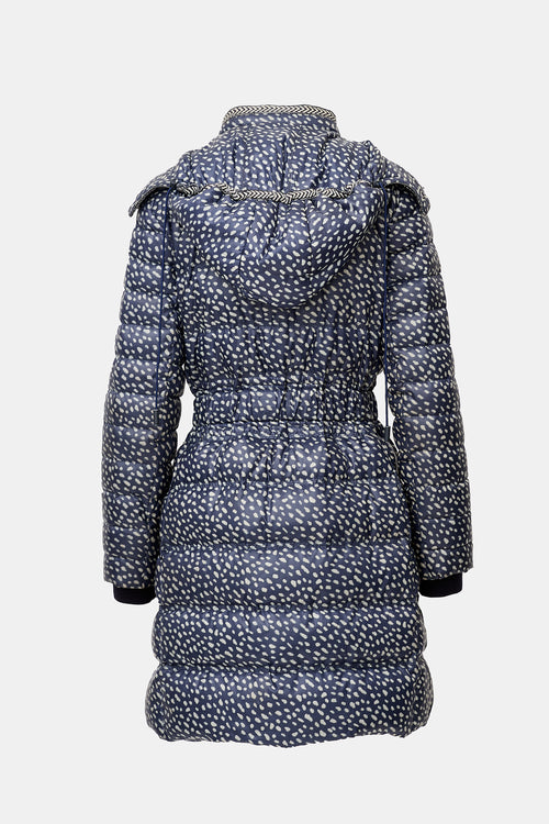 Tory Burch Down Printed Puffer Coat