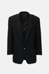 Versace 1991 Wool Tweed Blazer