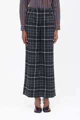 Vivienne Westwood Anglomania Wool Checked Trouser
