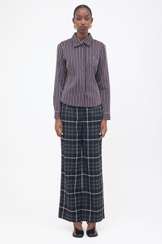 Vivienne Westwood Red Label Striped Orb Shirt
