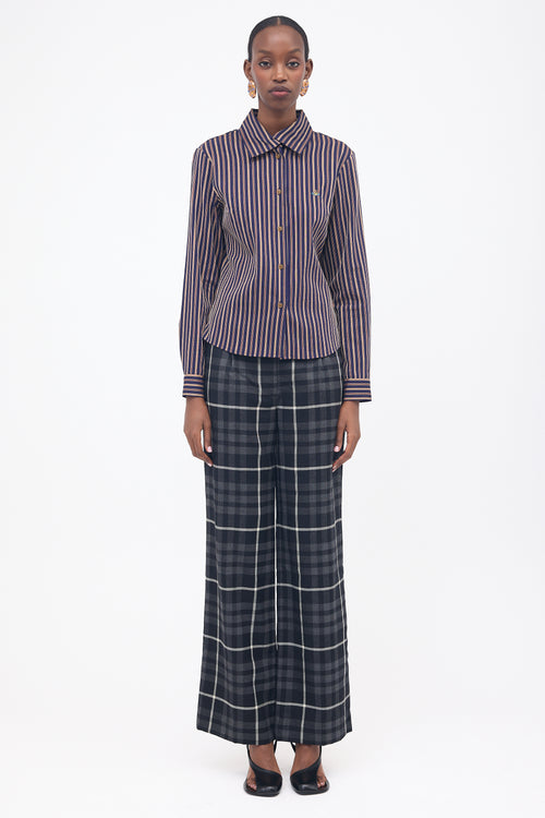 Vivienne Westwood Red Label Striped Orb Shirt