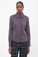 Vivienne Westwood Red Label Striped Orb Shirt