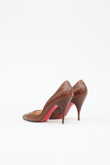 Christian Louboutin Leather Pointed Pump
